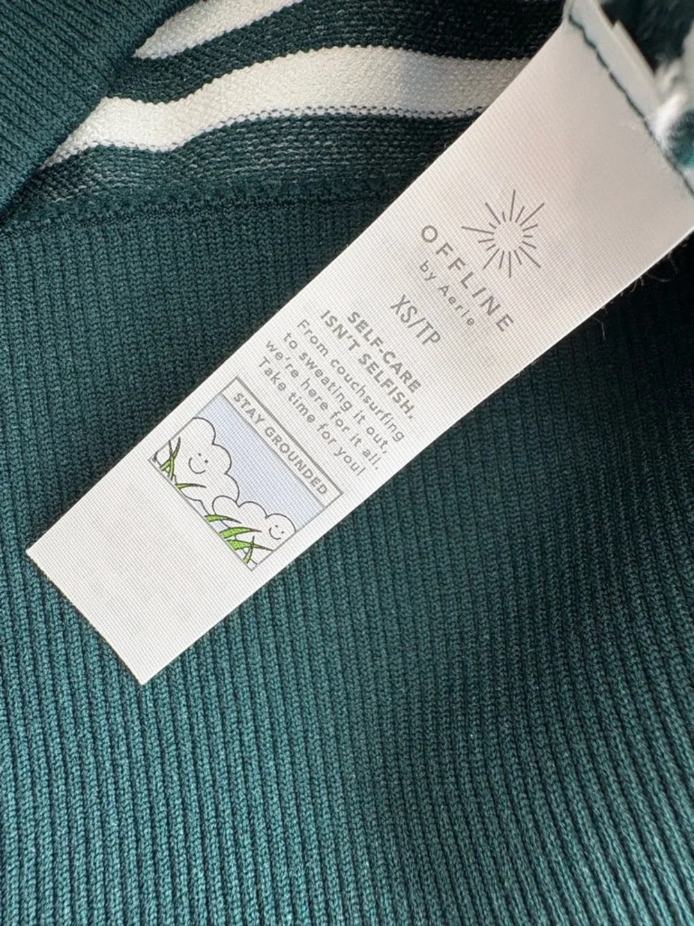 OFFLINE by Aerie Seamless Cropped Top Size XS
